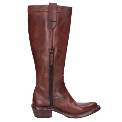 scarpe donna MOMA stivali marrone pelle 1DW308 VINTAGE BD929 Online