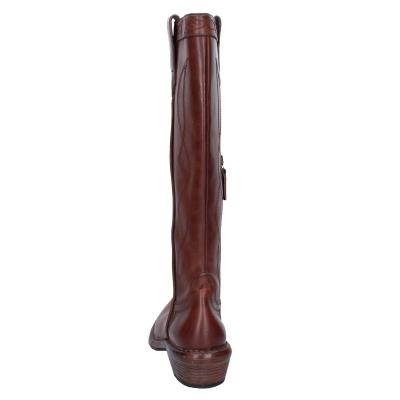 scarpe donna MOMA stivali marrone pelle 1DW308 VINTAGE BD929 Online