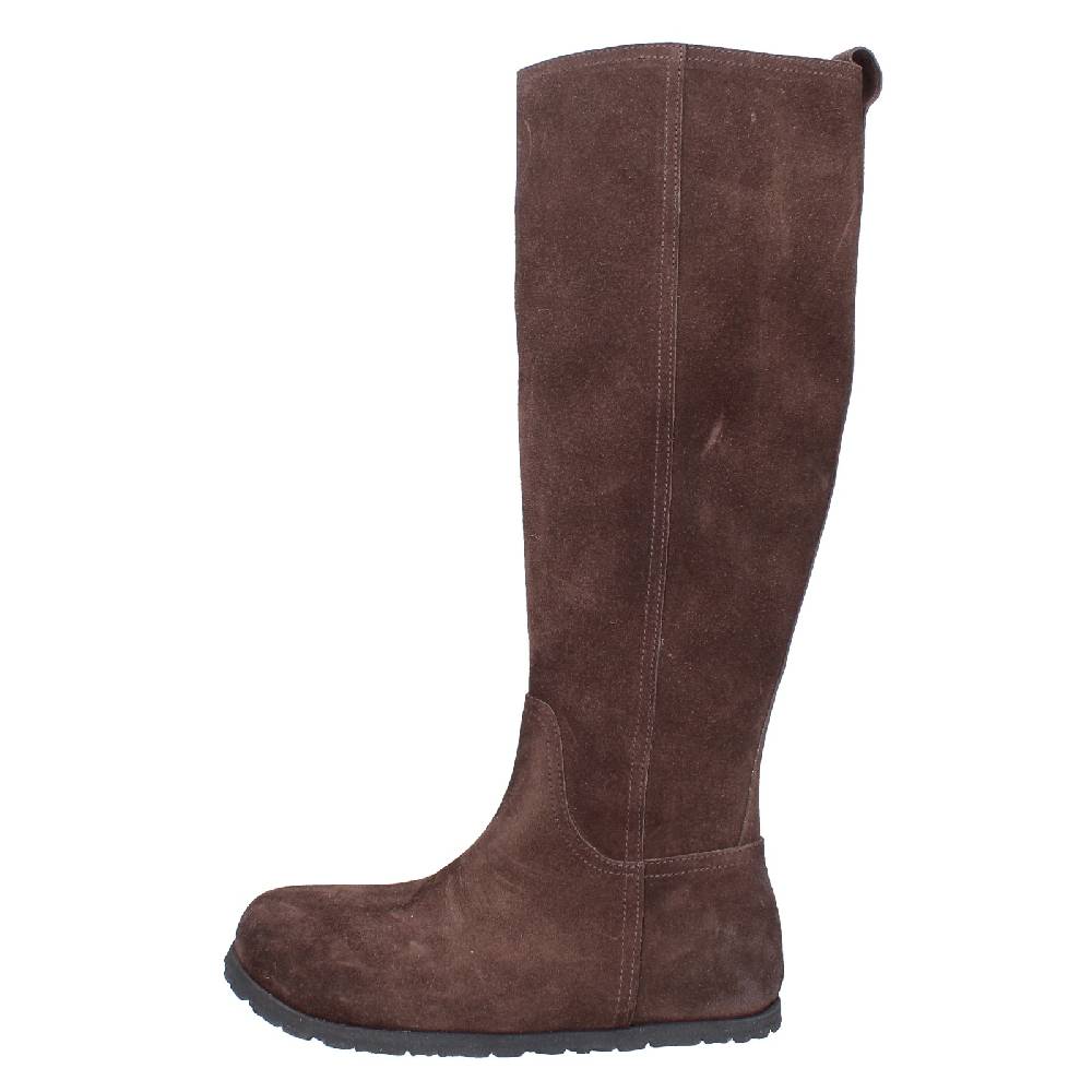 scarpe donna MOMA stivali marrone camoscio VINTAGE EX519 Outlet