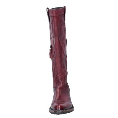 scarpe donna MOMA stivali bordeaux pelle 1DW308 VINTAGE BD927 In Vendita