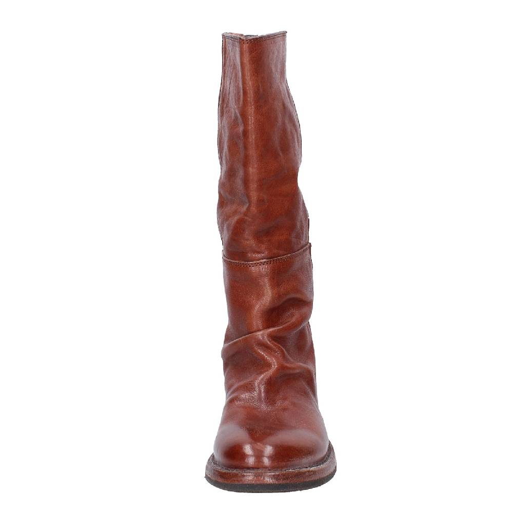 scarpe donna MOMA stivali marrone pelle 70304D VINTAGE EX489 Offerte