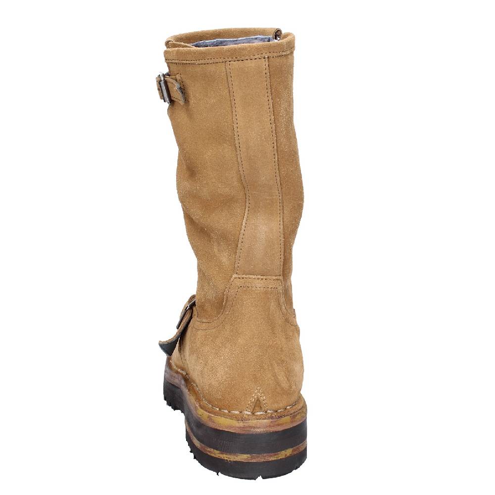 scarpe donna MOMA stivali marrone camoscio VINTAGE EX516 Hotsell