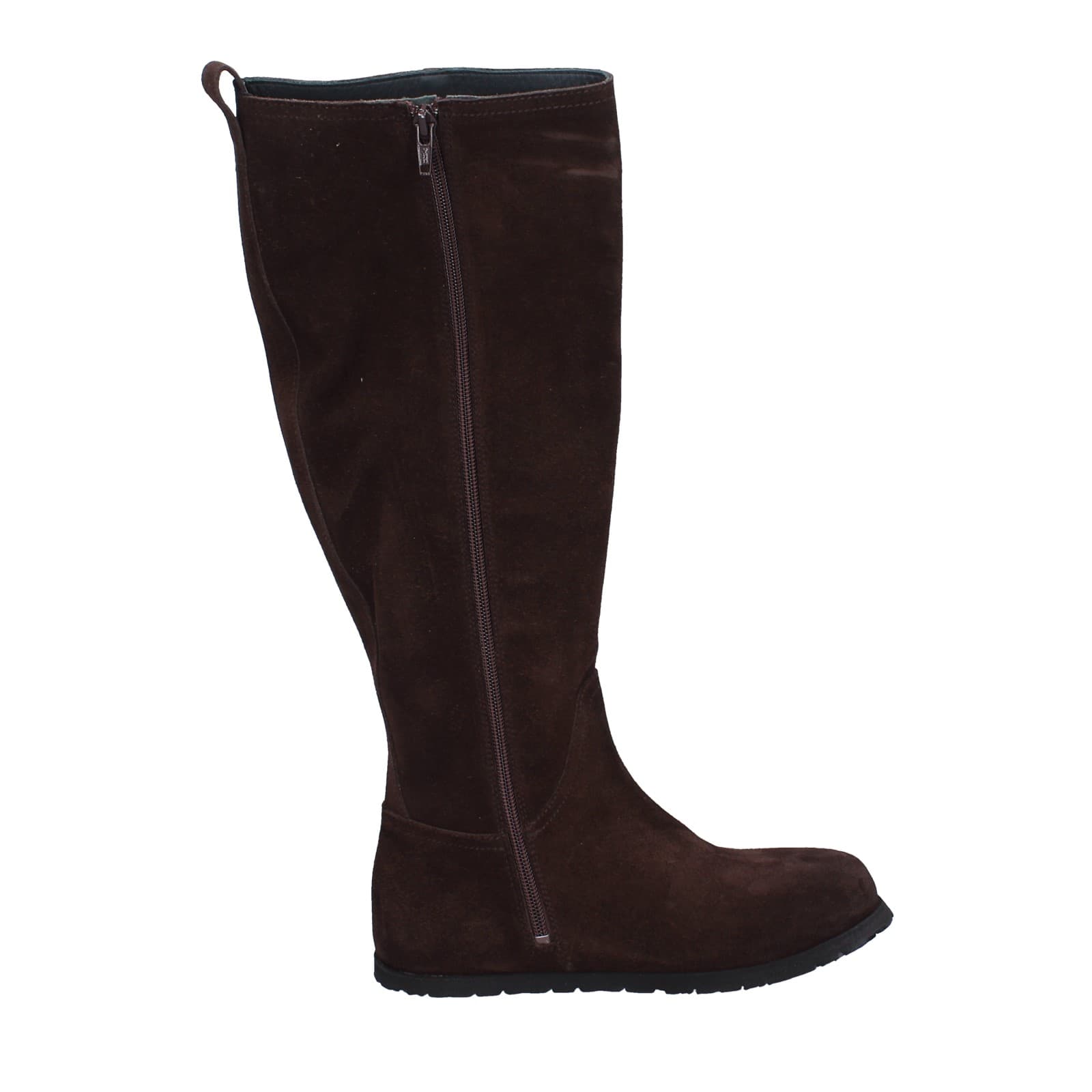 scarpe donna MOMA stivali marrone camoscio 78303D-DAI EY484 In Saldo