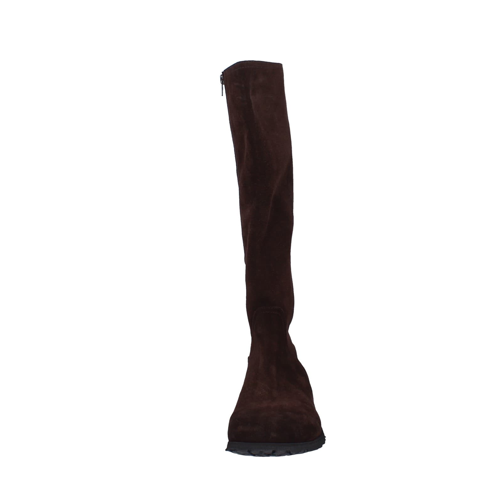 scarpe donna MOMA stivali marrone camoscio 78303D-DAI EY484 In Saldo