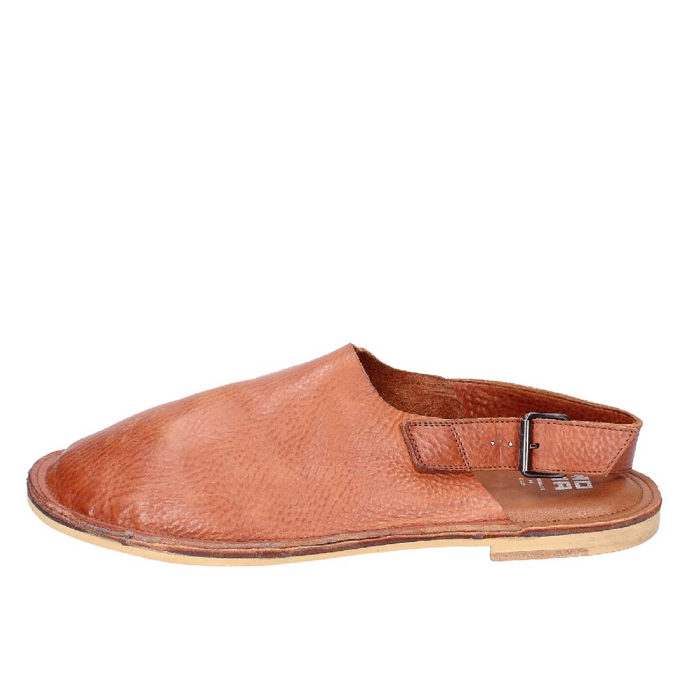 scarpe uomo MOMA sandali marrone pelle 20401G VINTAGE EX389 Moda