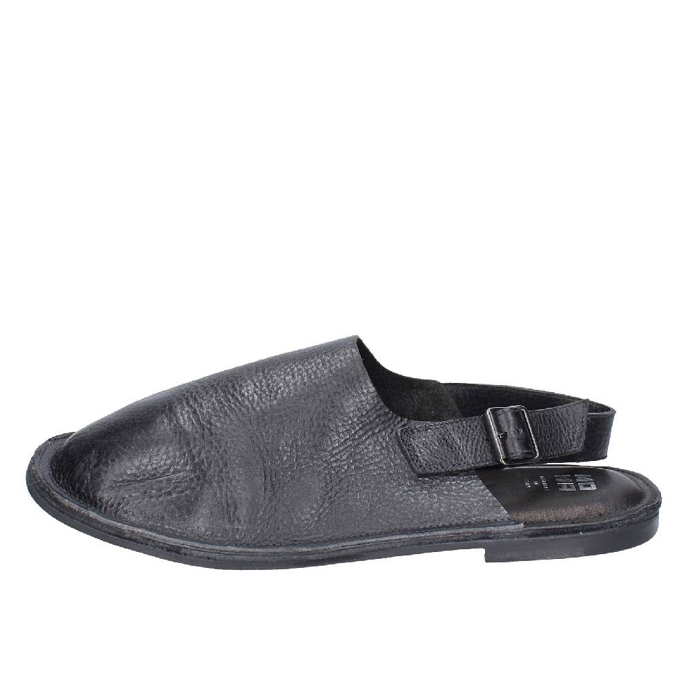 scarpe uomo MOMA sandali nero pelle 20401G VINTAGE EX392 2025