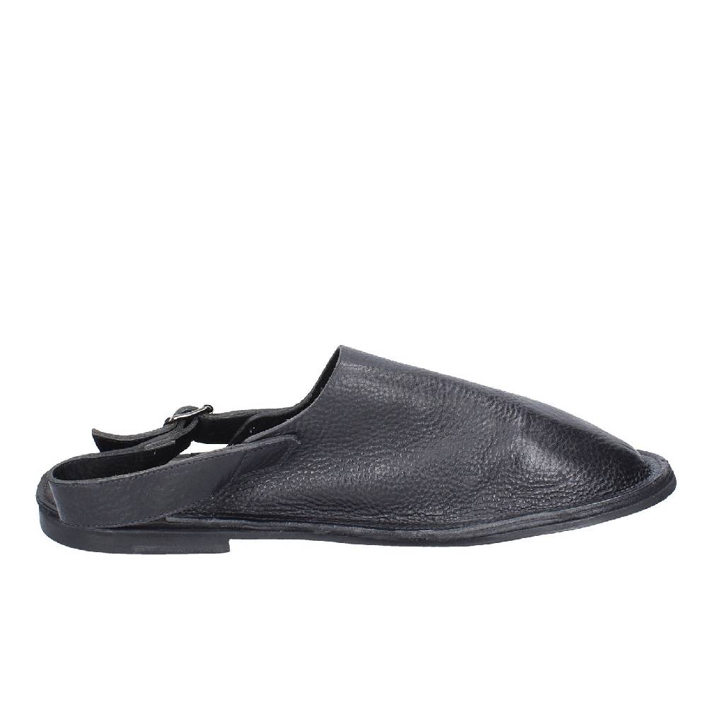 scarpe uomo MOMA sandali nero pelle 20401G VINTAGE EX392 2025
