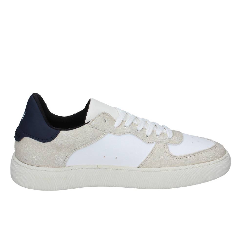 scarpe uomo NIRA RUBENS sandali bianco pelle beige camoscio EX195 Italy