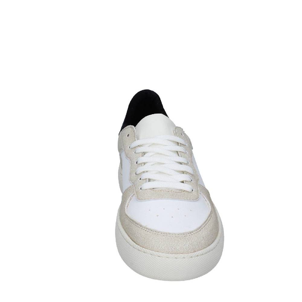 scarpe uomo NIRA RUBENS sandali bianco pelle beige camoscio EX195 Italy