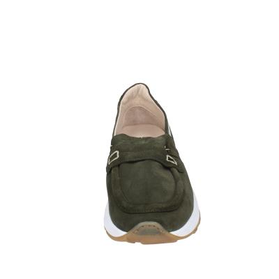 scarpe uomo MOMA mocassini verde camoscio 4FS413-CRPL BC87 Vendita