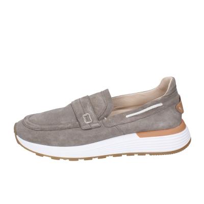 scarpe uomo MOMA mocassini grigio camoscio 4FS413-CRPI BC99 Promozione