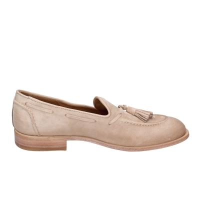scarpe uomo MOMA mocassini beige camoscio 2FS410-OW BC37 Spedizione Gratuita
