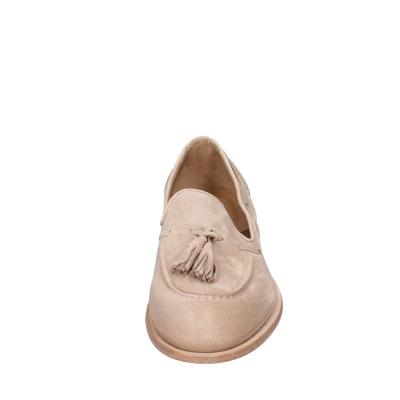 scarpe uomo MOMA mocassini beige camoscio 2FS410-OW BC37 Spedizione Gratuita