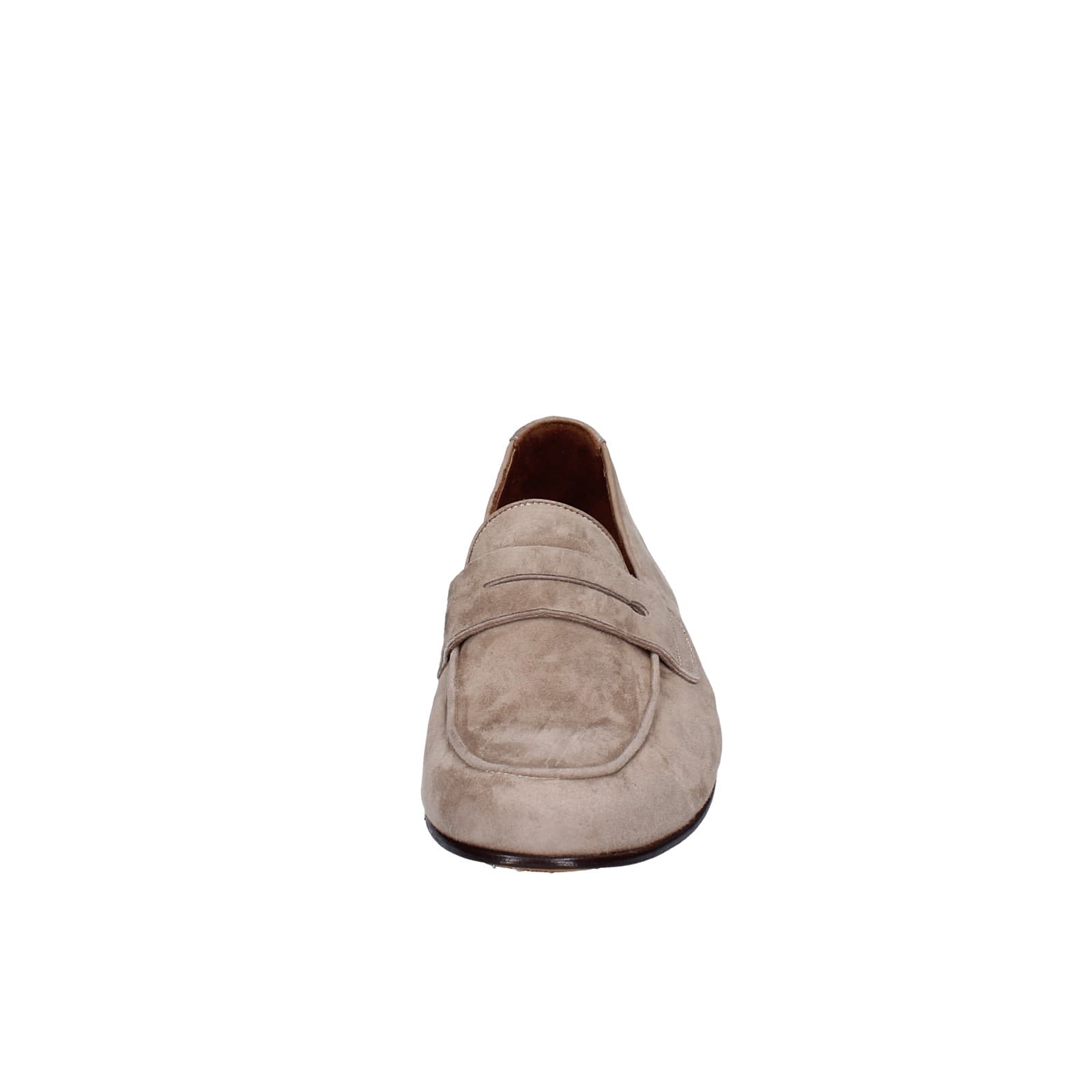 scarpe uomo POLLINI mocassini marrone camoscio EY38 Spedizione gratuita