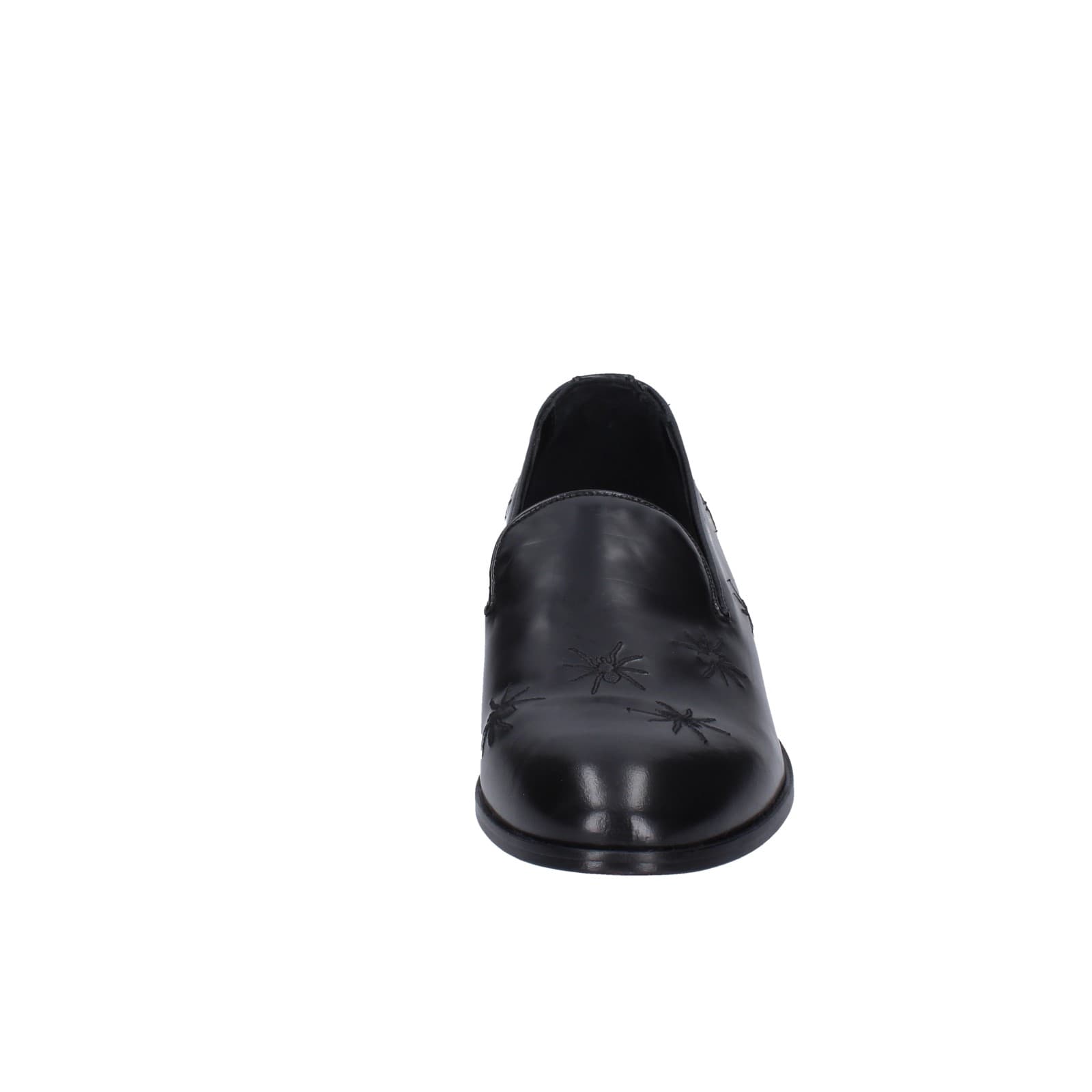 scarpe uomo EVEET mocassini nero pelle EZ231 Online