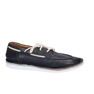 scarpe uomo MOMA classiche blu pelle 2AS431-TV BC764 In Vendita