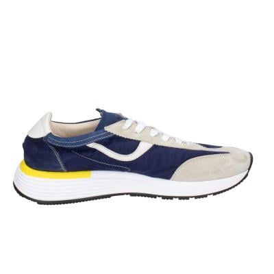 scarpe uomo MOMA classiche blu camoscio beige tela 4AS414-CRNC BC85 Hotsell
