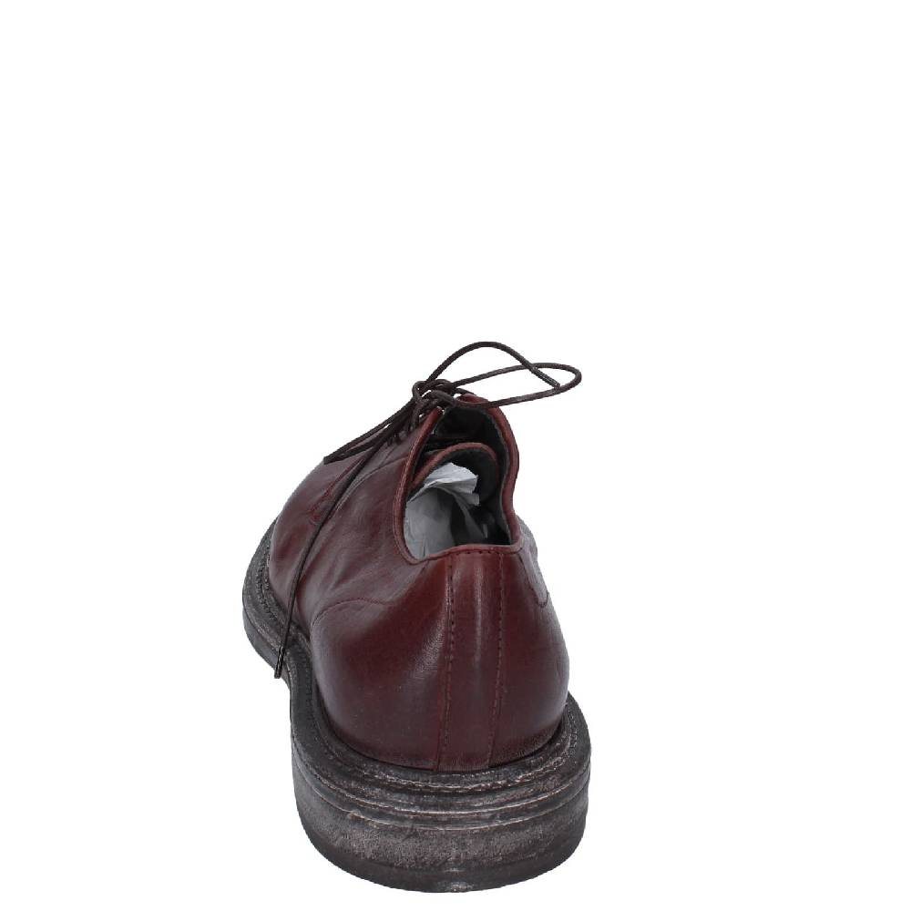 scarpe uomo MOMA classiche marrone pelle 65303A EY521 Vendita Calda