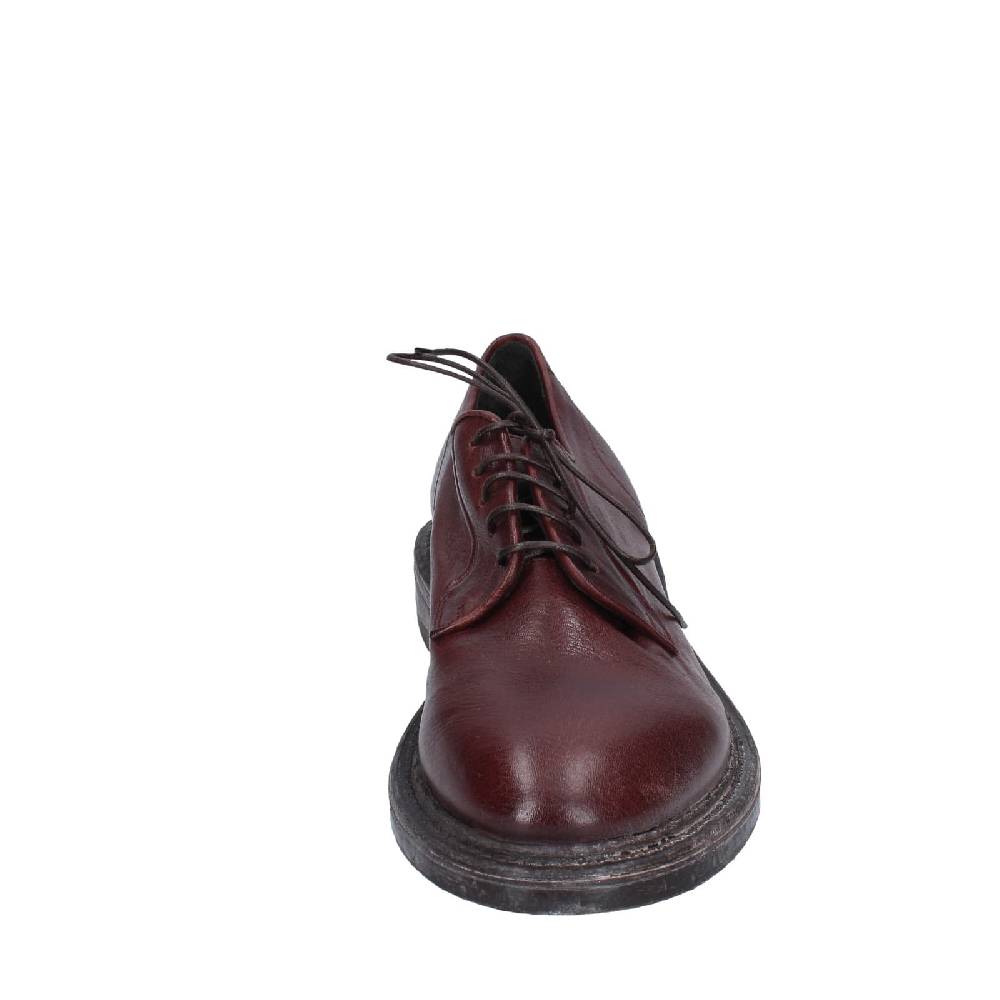 scarpe uomo MOMA classiche marrone pelle 65303A EY521 Vendita Calda