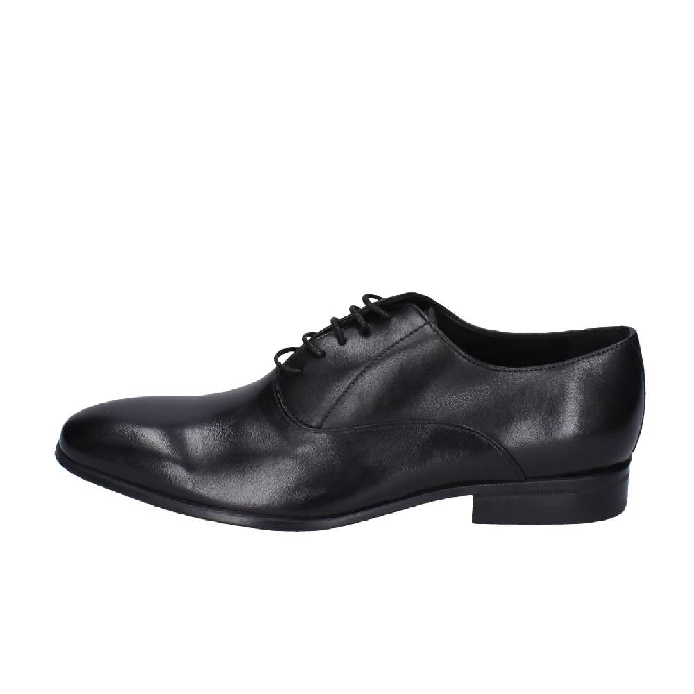 scarpe uomo STEFANO BRANCHINI classiche nero pelle EZ841 Saldi Di Fabbrica