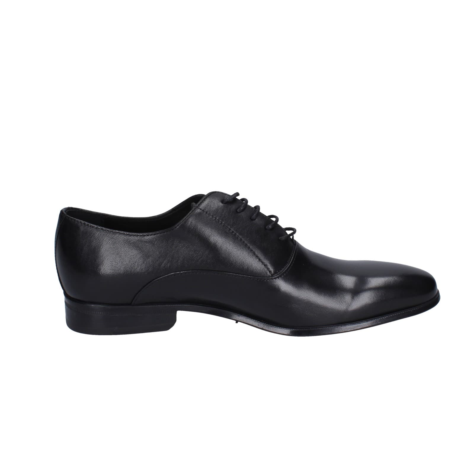scarpe uomo STEFANO BRANCHINI classiche nero pelle EZ841 Saldi Di Fabbrica