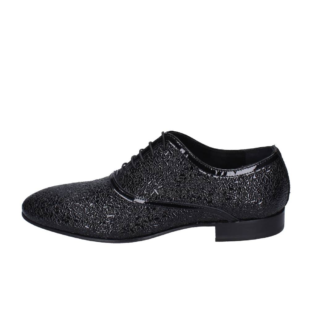 scarpe uomo EVEET classiche nero vernice EZ112 Italia
