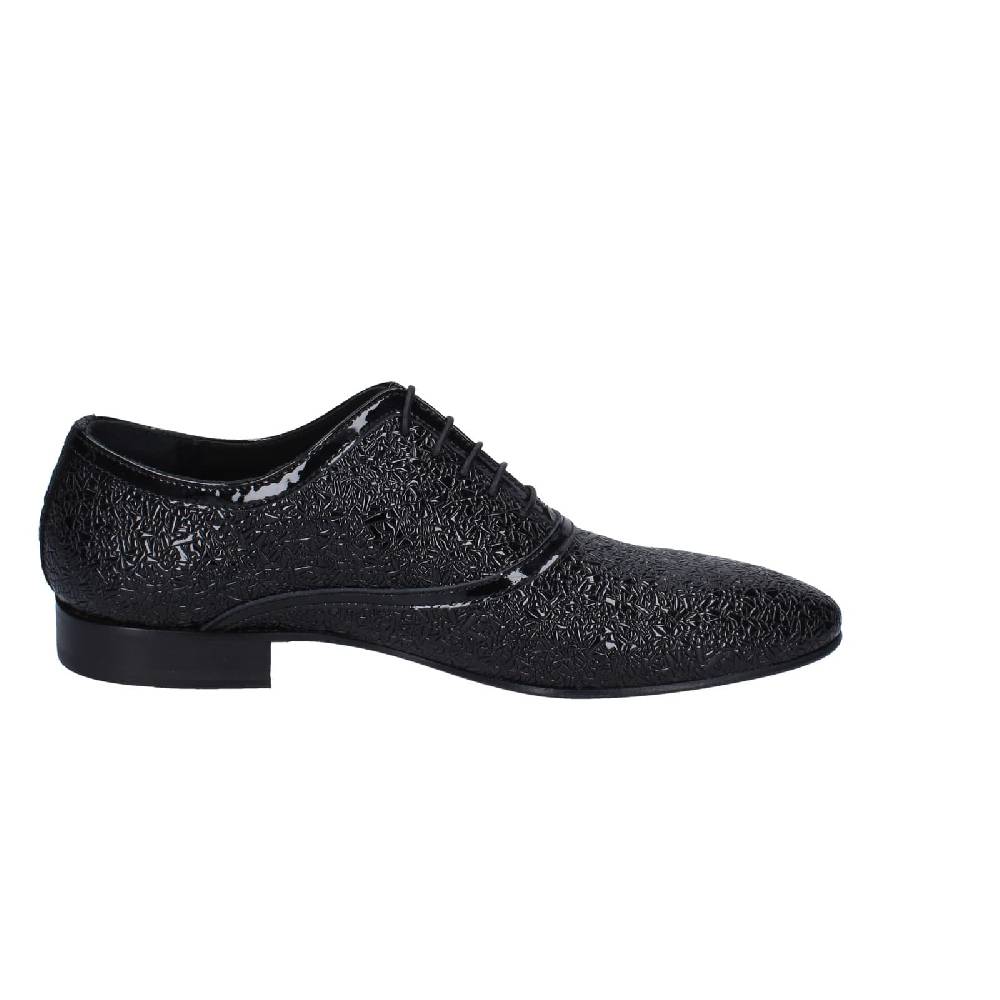 scarpe uomo EVEET classiche nero vernice EZ112 Italia