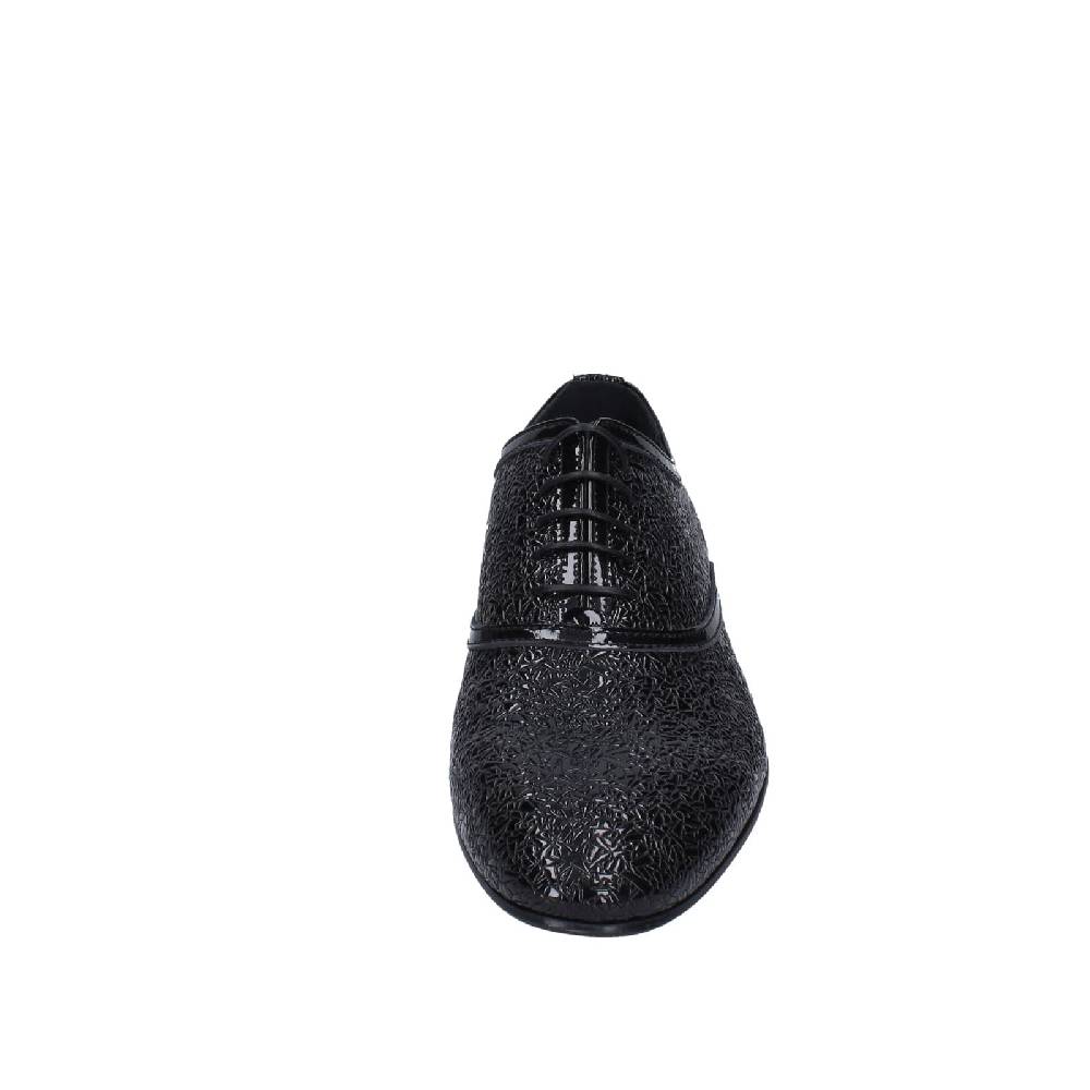 scarpe uomo EVEET classiche nero vernice EZ112 Italia