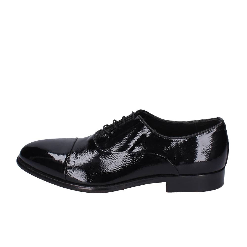 scarpe uomo EVEET classiche nero vernice EZ131 In Linea