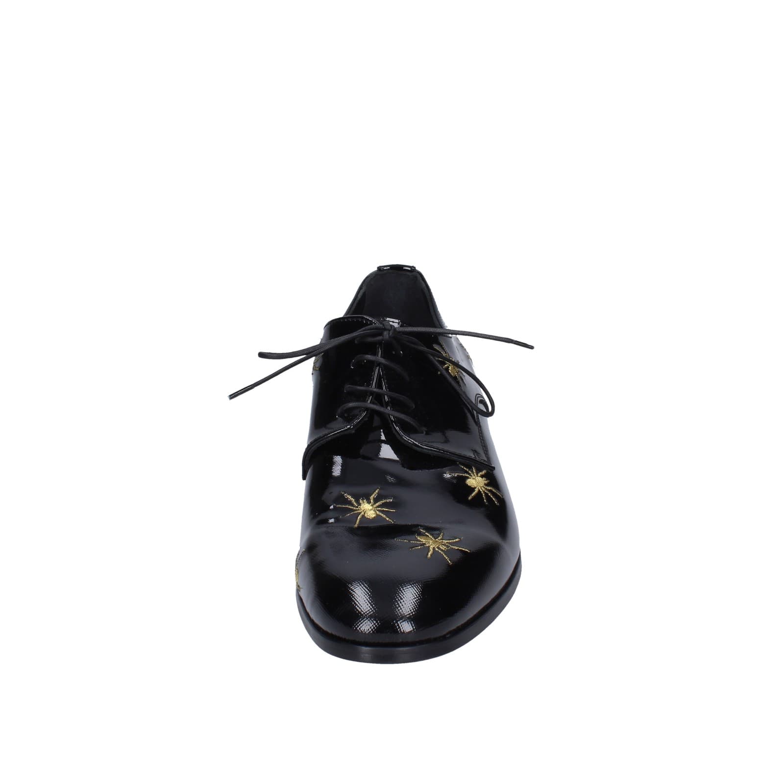 scarpe uomo EVEET classiche nero vernice EZ124 Nuovo