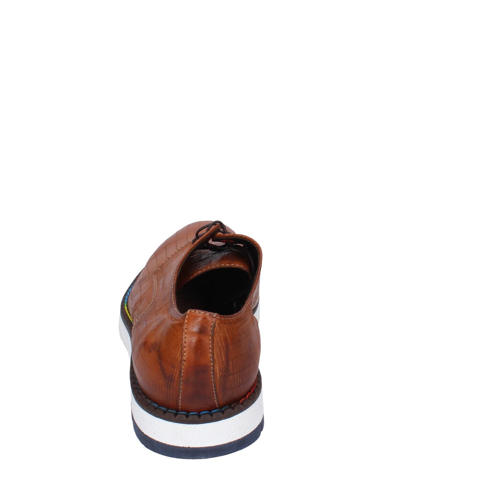scarpe uomo EVEET classiche marrone pelle EZ147 Promozione