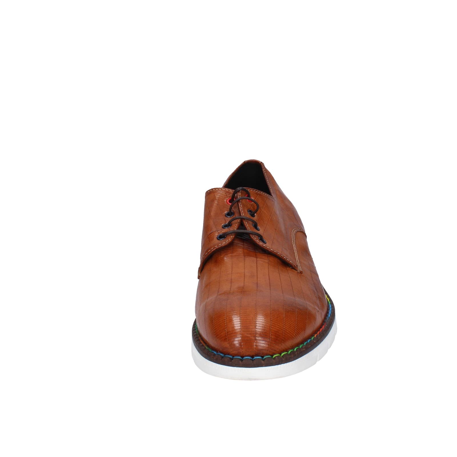 scarpe uomo EVEET classiche marrone pelle EZ147 Promozione