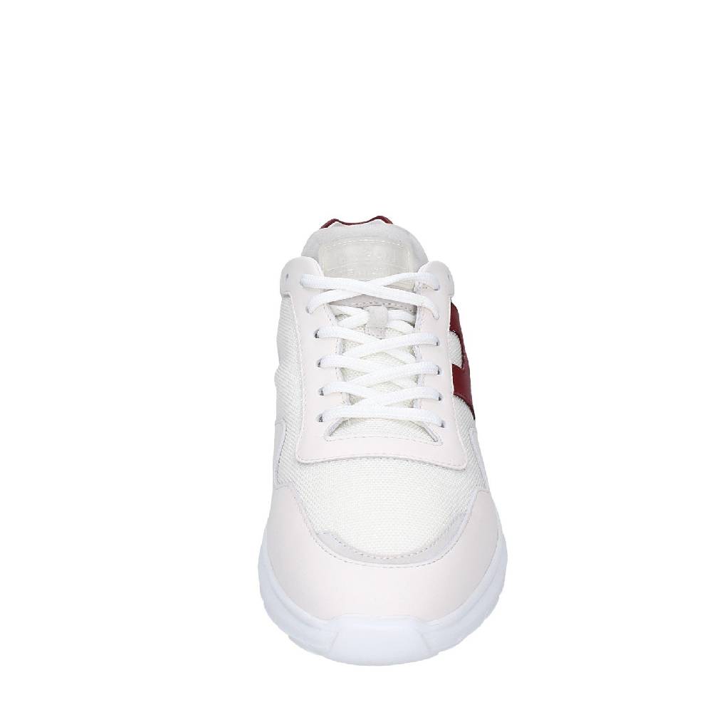 scarpe uomo HOGAN sneakers bianco pelle tessuto EX346 Liquidazione