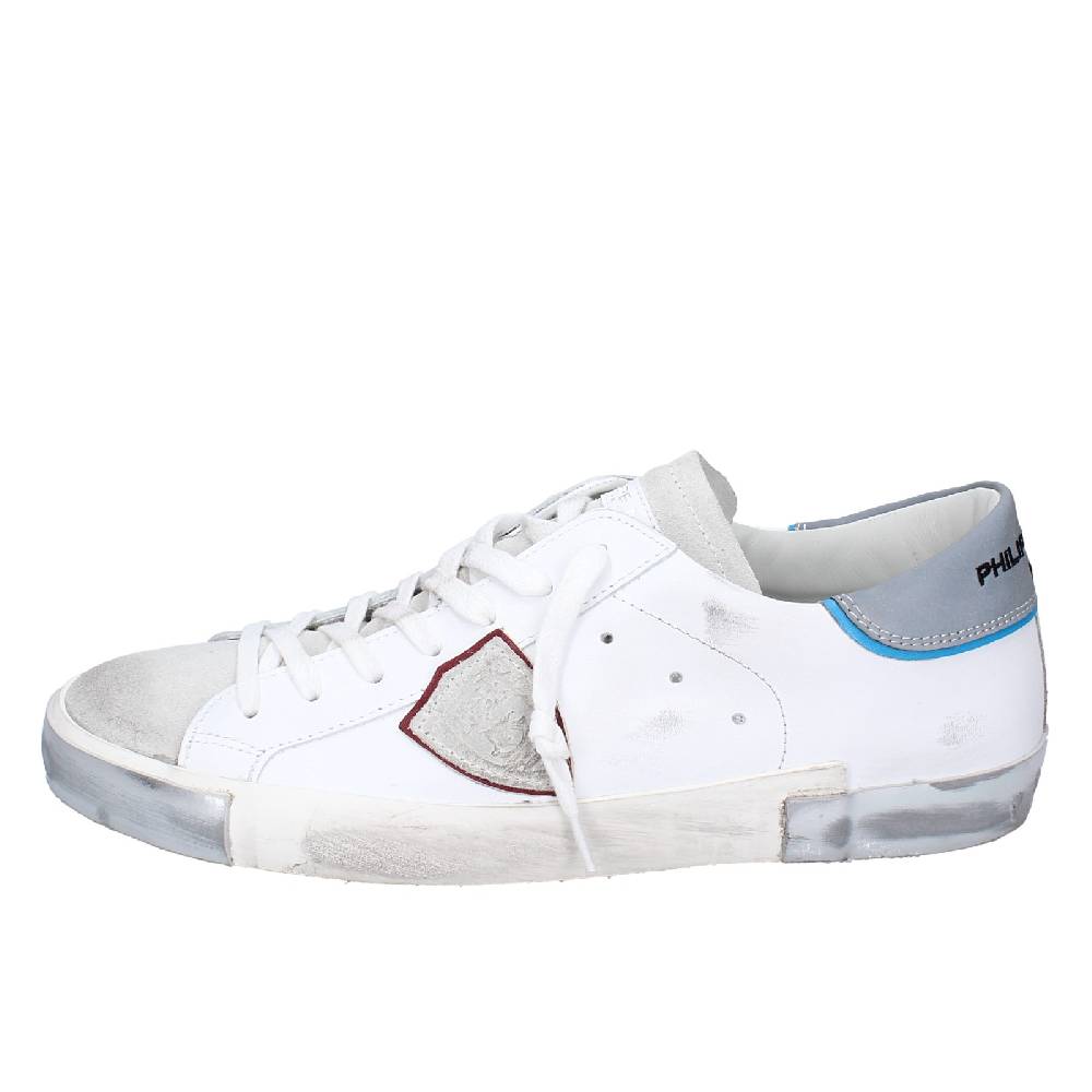 scarpe uomo PHILIPPE MODEL sneakers bianco pelle VINTAGE EX342 ACQUISTA ORA