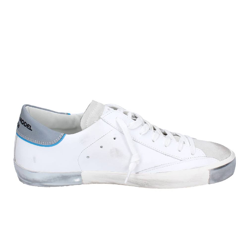 scarpe uomo PHILIPPE MODEL sneakers bianco pelle VINTAGE EX342 ACQUISTA ORA