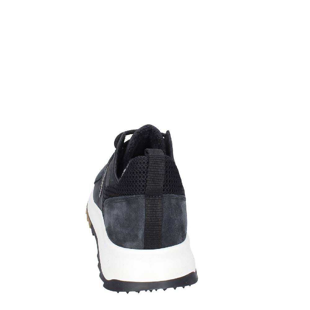 scarpe uomo PHILIPPE MODEL sneakers nero camoscio tessuto EX343 Offerta