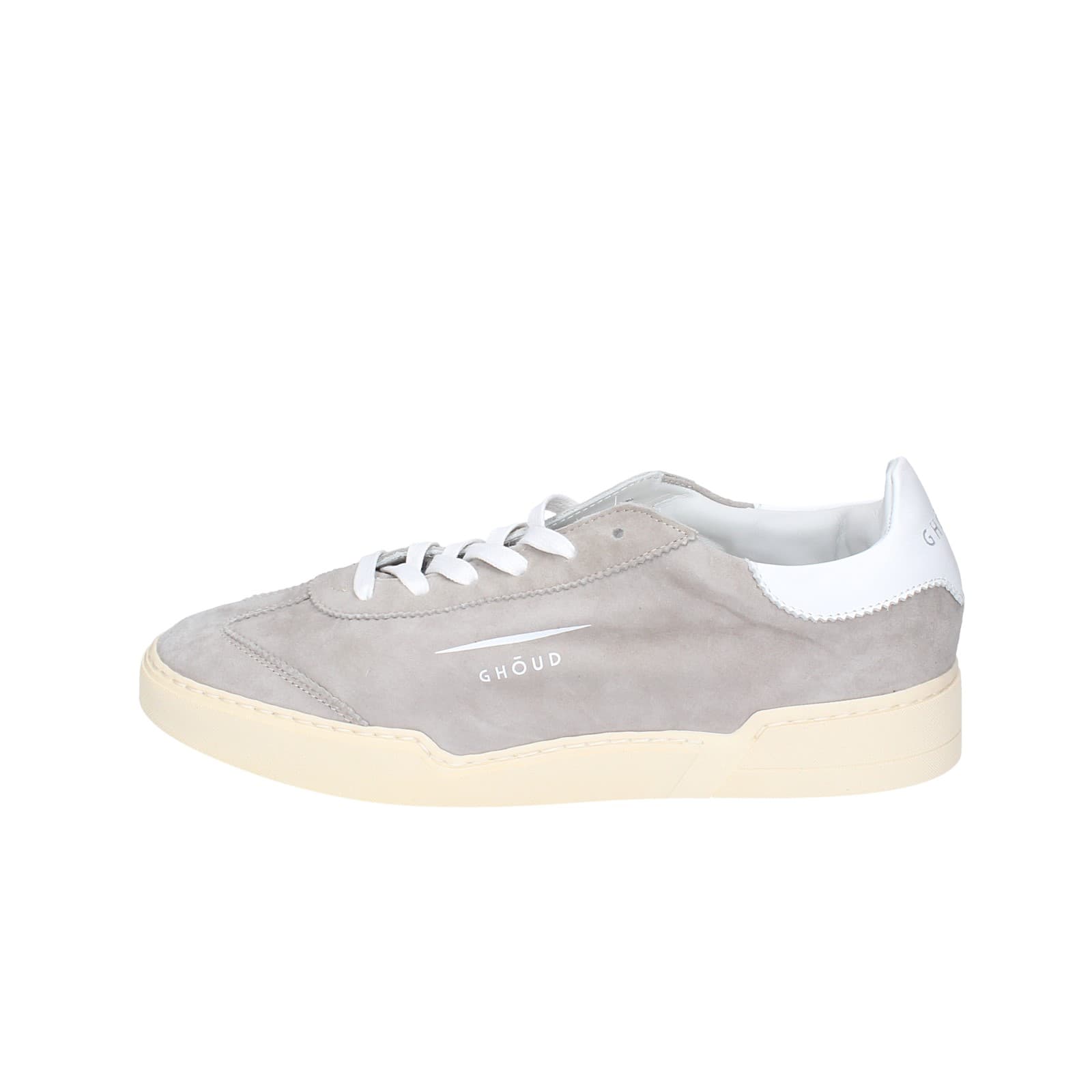 scarpe uomo GHOUD VENICE sneakers grigio camoscio EY40 Economico