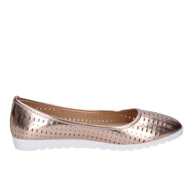 scarpe donna LANCETTI ballerine bronzo pelle sintetica BP565 I Più Venduti
