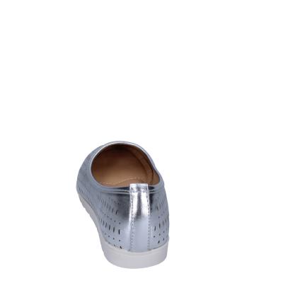scarpe donna LANCETTI ballerine argento pelle sintetica BP564 Trasporto libero internazionale