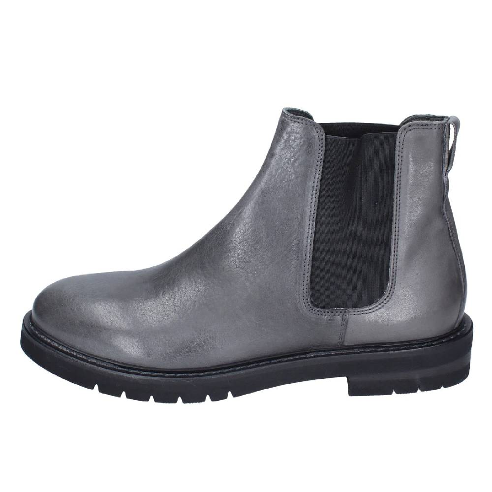 scarpe uomo MOMA stivaletti grigio pelle 60305C EY509 2025