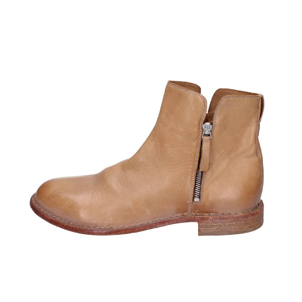 scarpe uomo MOMA stivaletti marrone pelle 2CS416-NAC EZ912 Italy