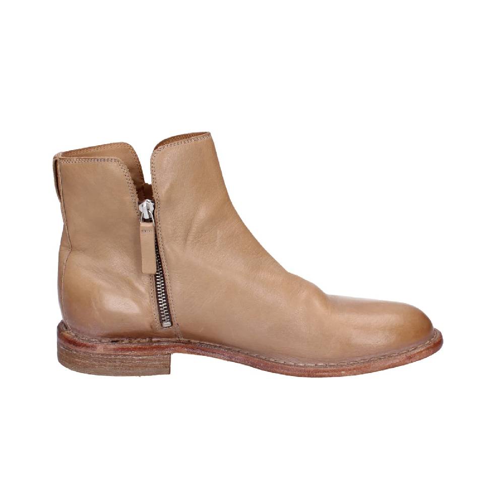 scarpe uomo MOMA stivaletti marrone pelle 2CS416-NAC EZ912 Italy