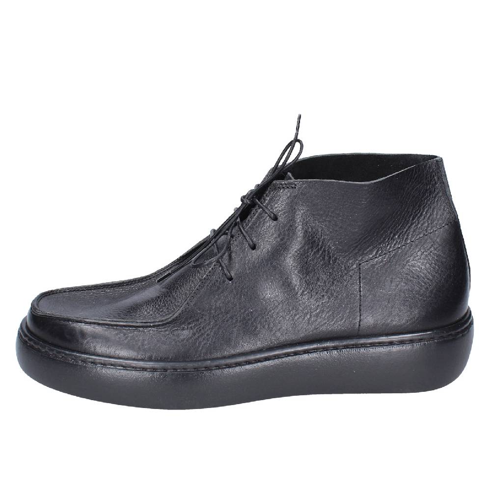 scarpe uomo MOMA stivaletti nero pelle EX382 Italia