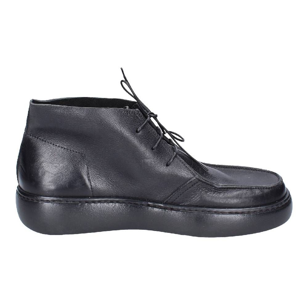 scarpe uomo MOMA stivaletti nero pelle EX382 Italia