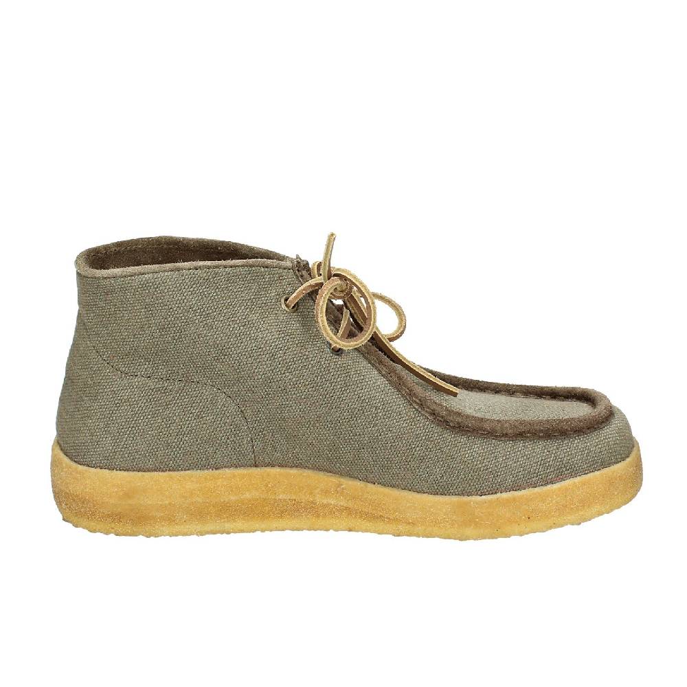 scarpe uomo ASTORFLEX stivaletti verde tessuto EY722 Sconti questo mese