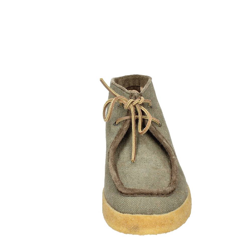 scarpe uomo ASTORFLEX stivaletti verde tessuto EY722 Sconti questo mese