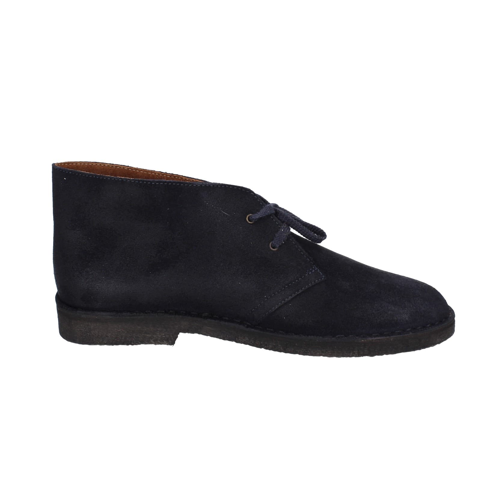 scarpe uomo IRWIN DANKS stivaletti blu camoscio EY123 Qualità