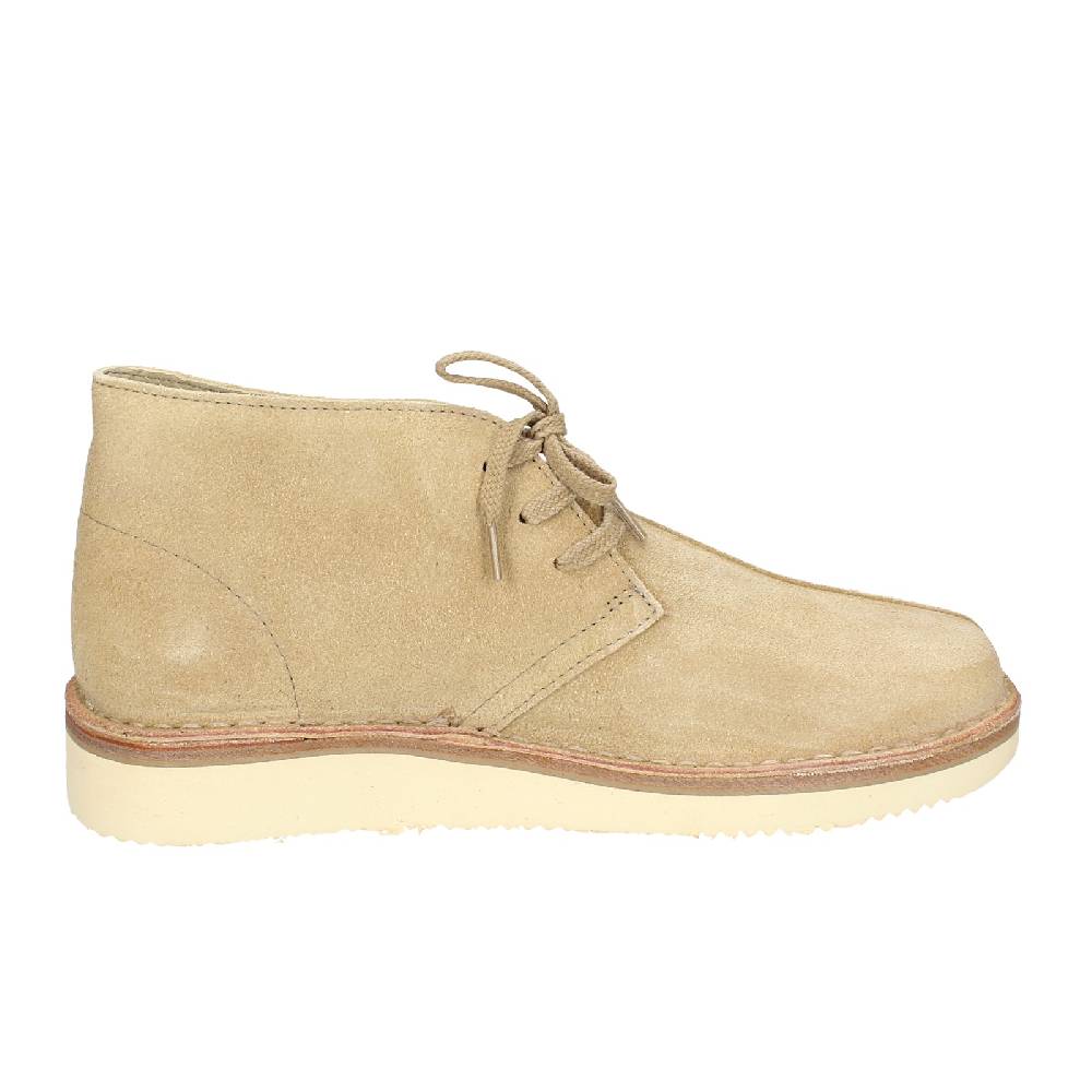 scarpe uomo ASTORFLEX stivaletti beige camoscio EY809 Pezzi Unici