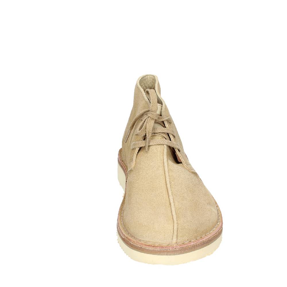 scarpe uomo ASTORFLEX stivaletti beige camoscio EY809 Pezzi Unici