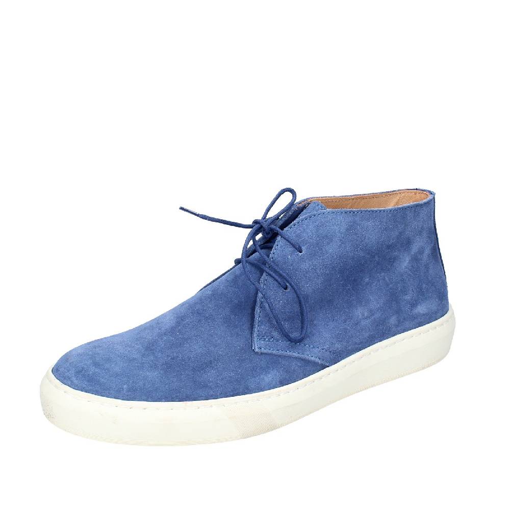 scarpe uomo ASTORFLEX stivaletti blu camoscio EY738
